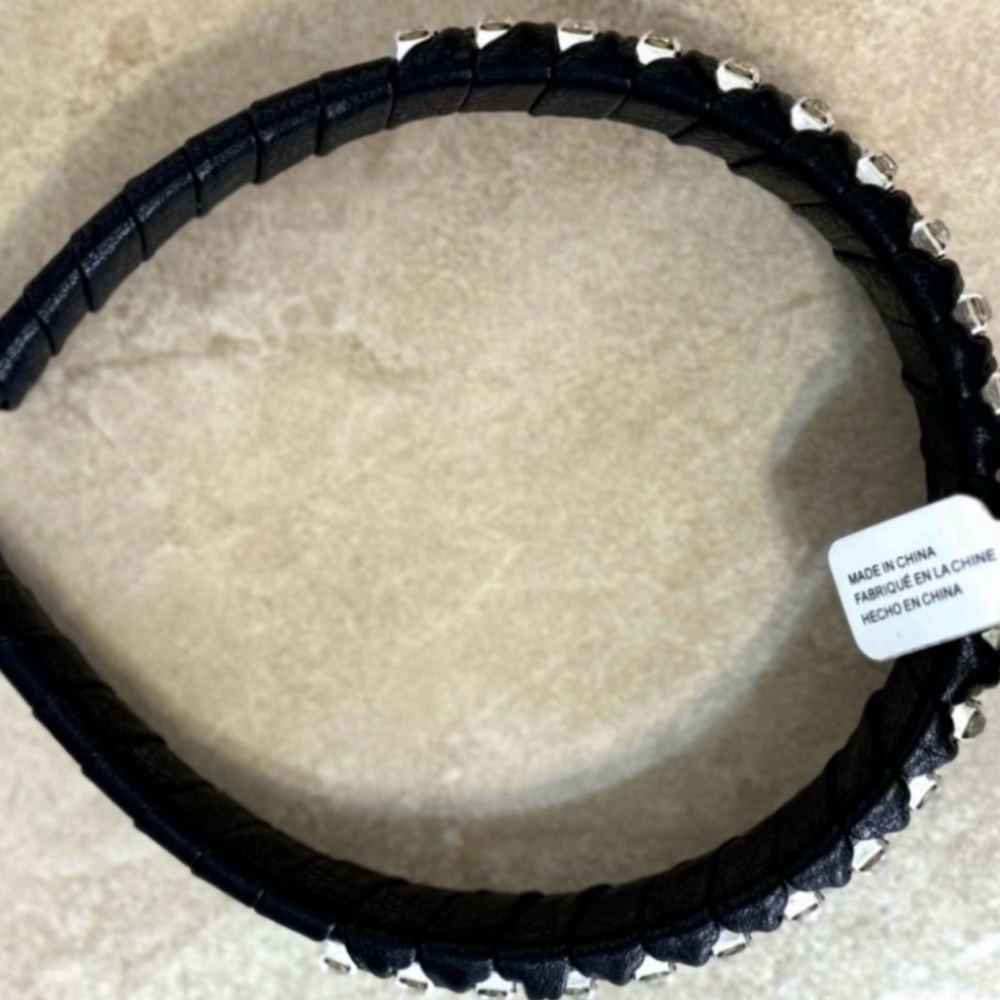 Anthropologie Leatherette Headband - Picture 6 of 9